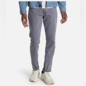 Men's Gray Twill Pants Blank NYC size 36